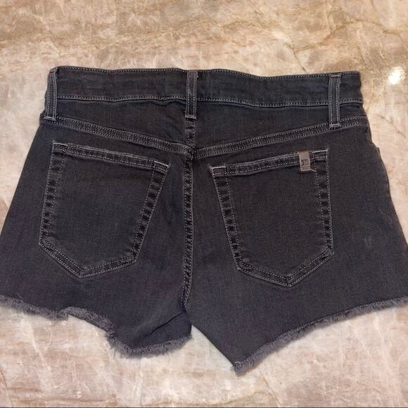 Joes Jeans Black Denim Cut Off Shorts 27 - Picture 7 of 7